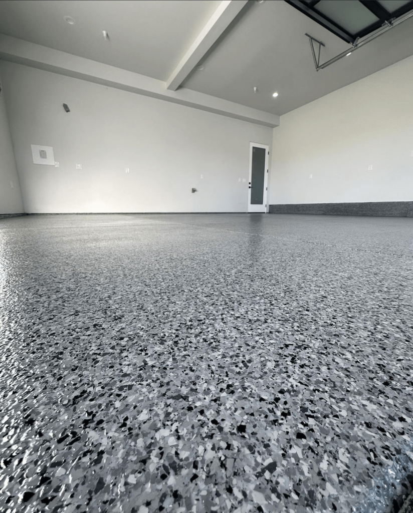 residential flake epoxy floor